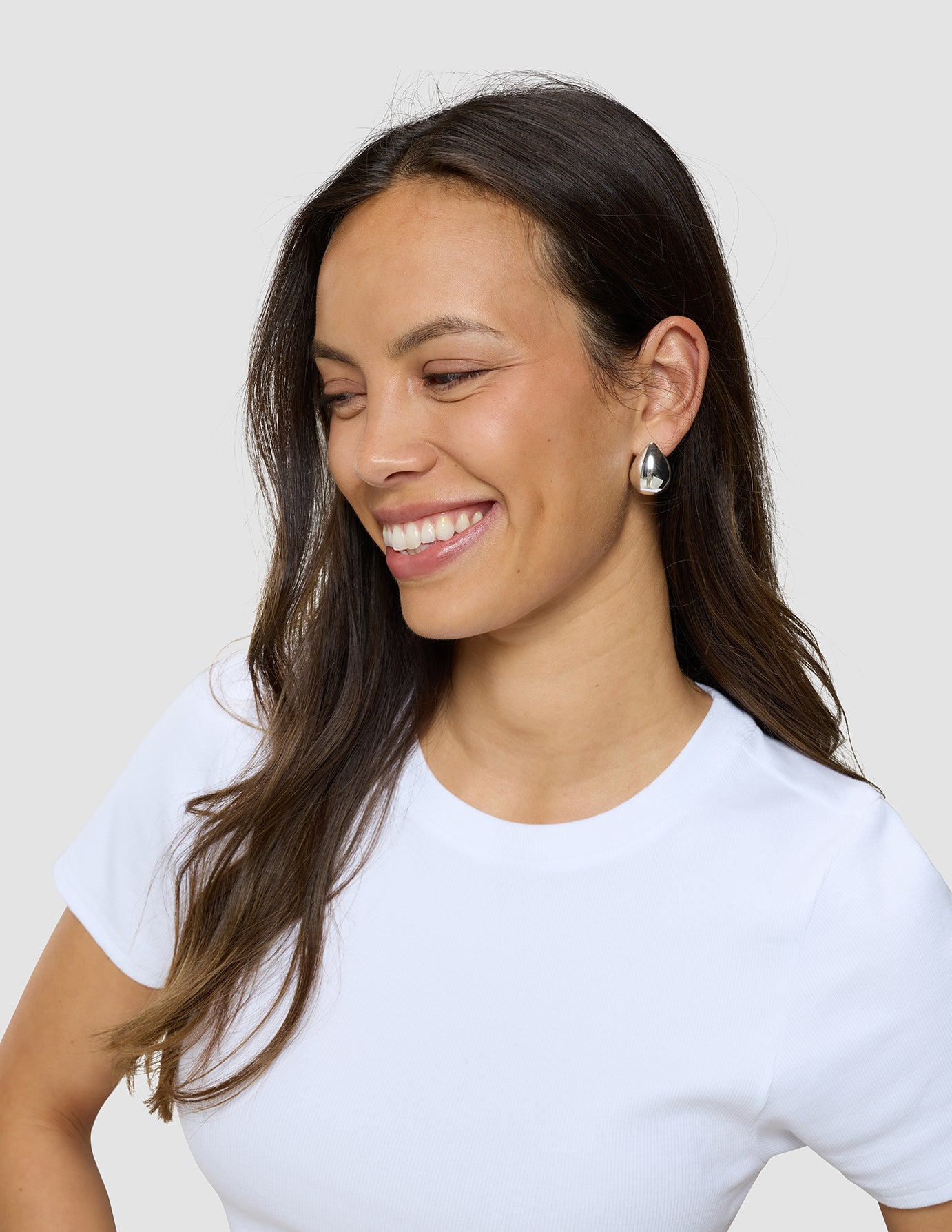 Rib T-Shirt White